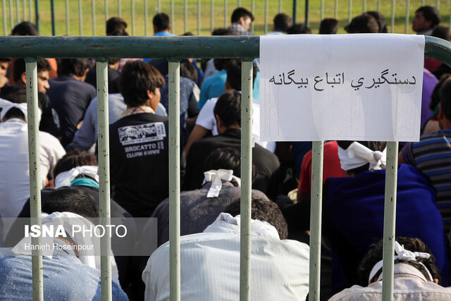 دستگیری ۱۵۲ نفر اتباع بیگانه غیرمجاز در هیرمند