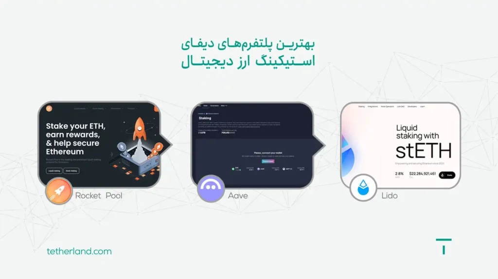 بهترین سایت استیکینگ ارز دیجیتال (دیفای)