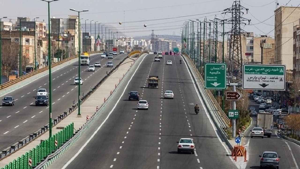 کاهش ترافیک صبحگاهی تهران