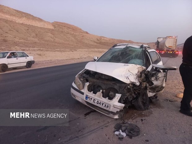 برخورد دوخودرو در محور ارومیه – سلماس ۶ مصدوم برجای گذاشت